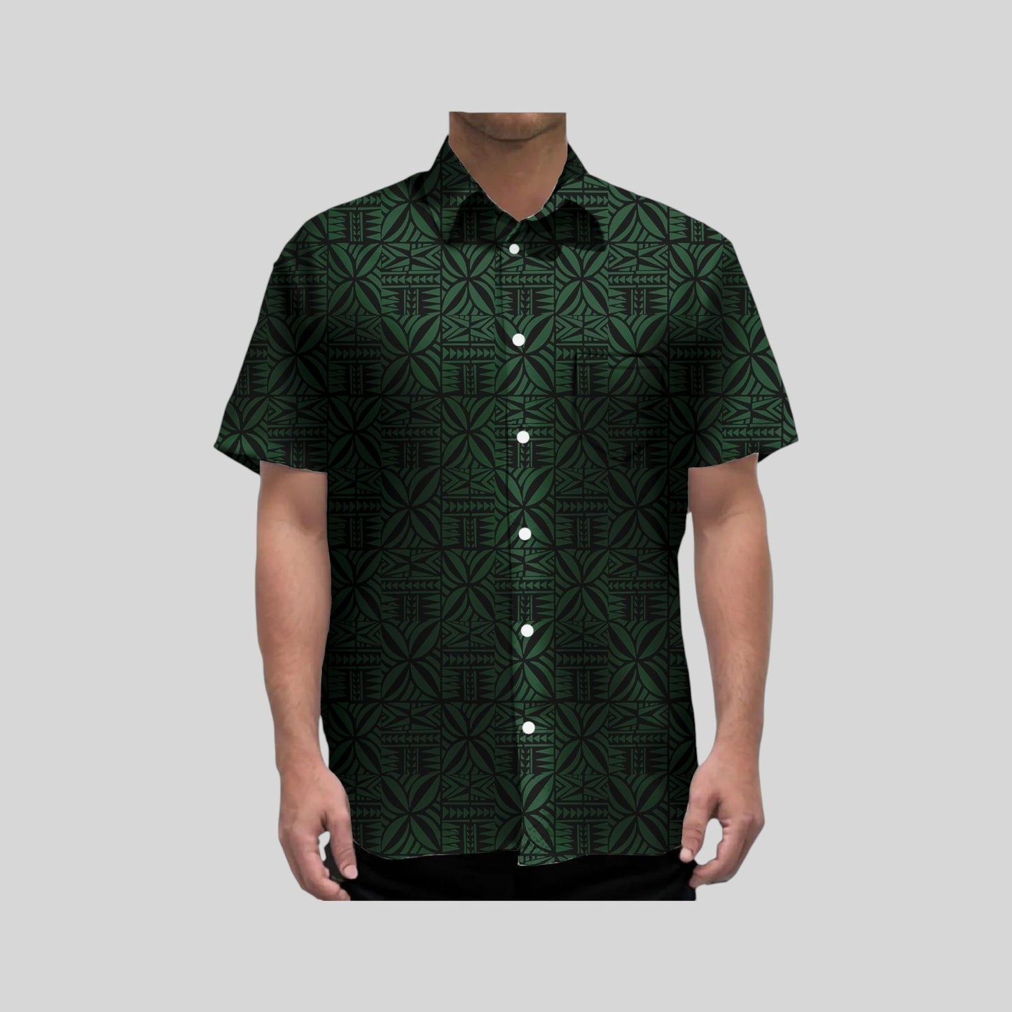 MANA MEN'S DRESS SHIRT-GREEN