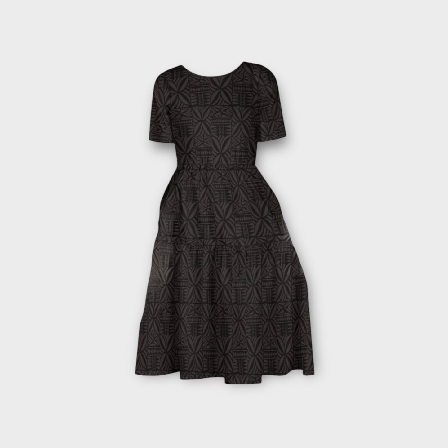 MANAMEA GIRLS DRESS- BLACK