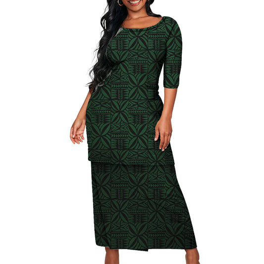 TAUSALA PULETASI 2PC - GREEN