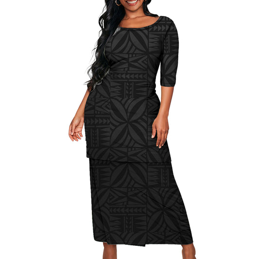 TAUSALA PULETASI 2PC - BLACK